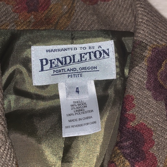 Pendleton 🐎 vintage blazer - Picture 4 of 5